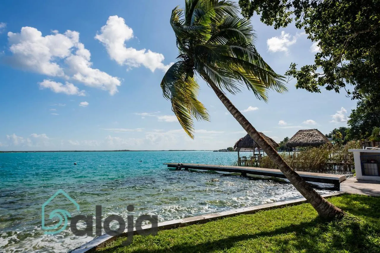 Villa Xtohil With Private Access To The Magic 7 Colors Lagoon Bacalar