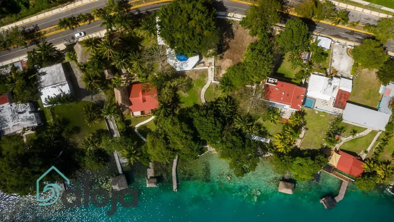 Villa Xtohil With Private Access To The Magic 7 Colors Lagoon Bacalar