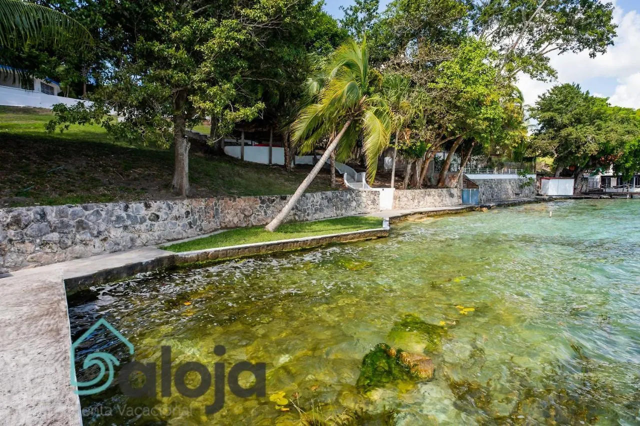 Villa Xtohil With Private Access To The Magic 7 Colors Lagoon Bacalar 0*,  Mexico