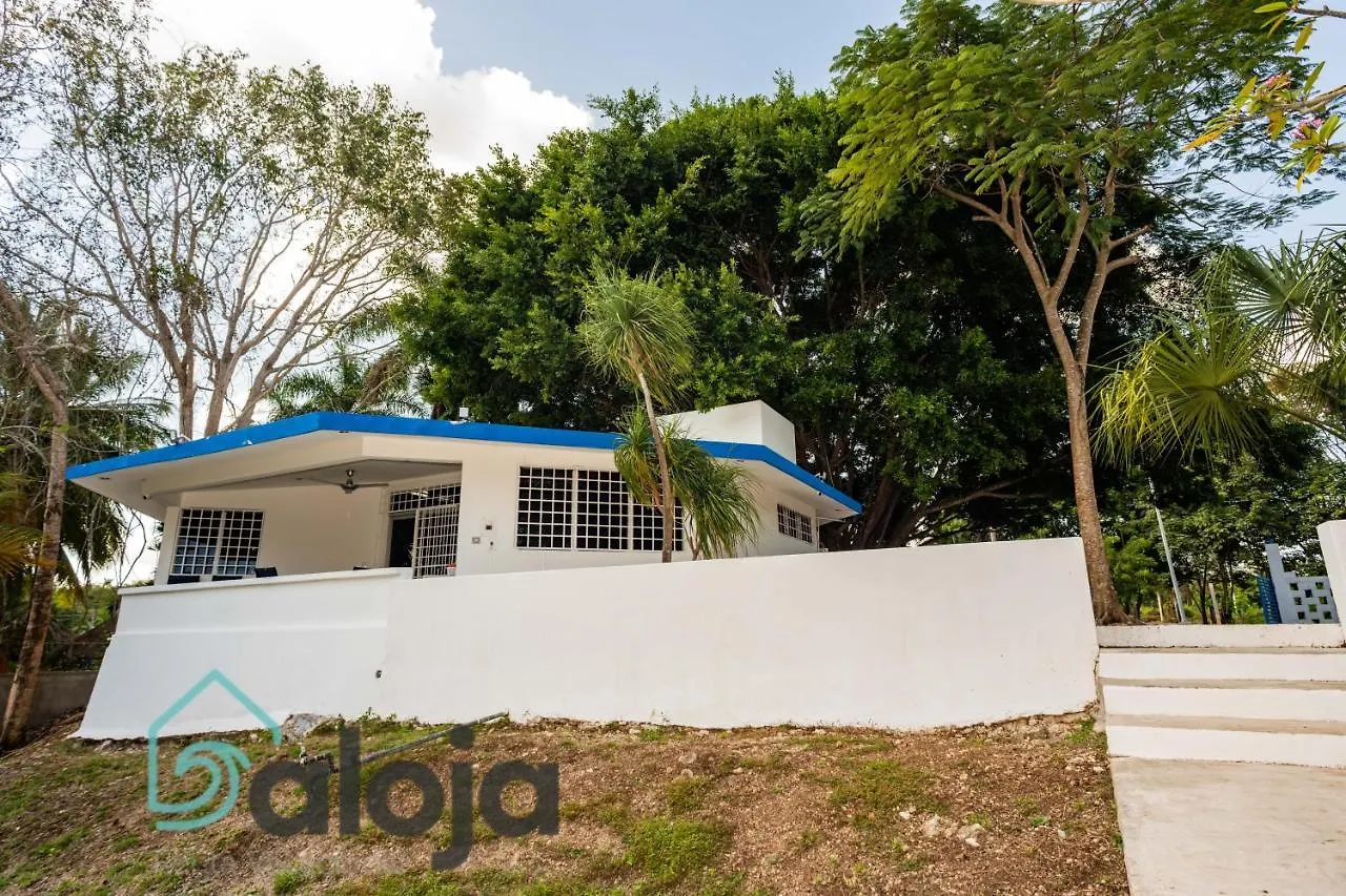 Villa Xtohil With Private Access To The Magic 7 Colors Lagoon Bacalar
