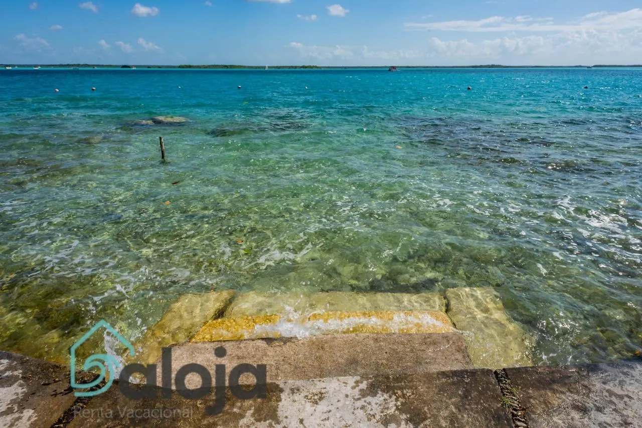 Villa Xtohil With Private Access To The Magic 7 Colors Lagoon Bacalar