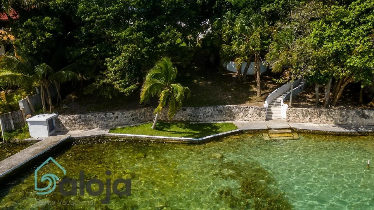 Villa Xtohil With Private Access To The Magic 7 Colors Lagoon Bacalar 0*,  Mexico