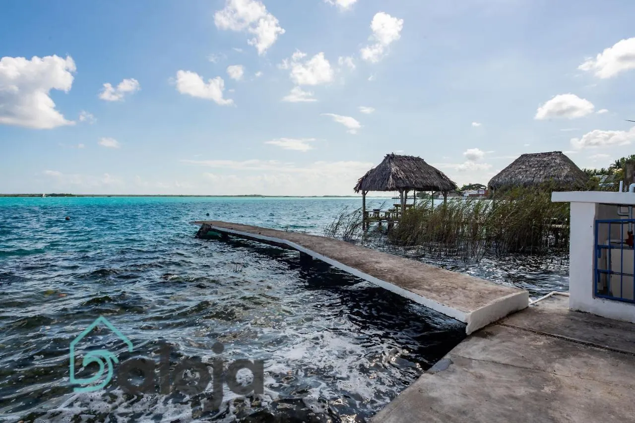 Villa Xtohil With Private Access To The Magic 7 Colors Lagoon Bacalar 0*,