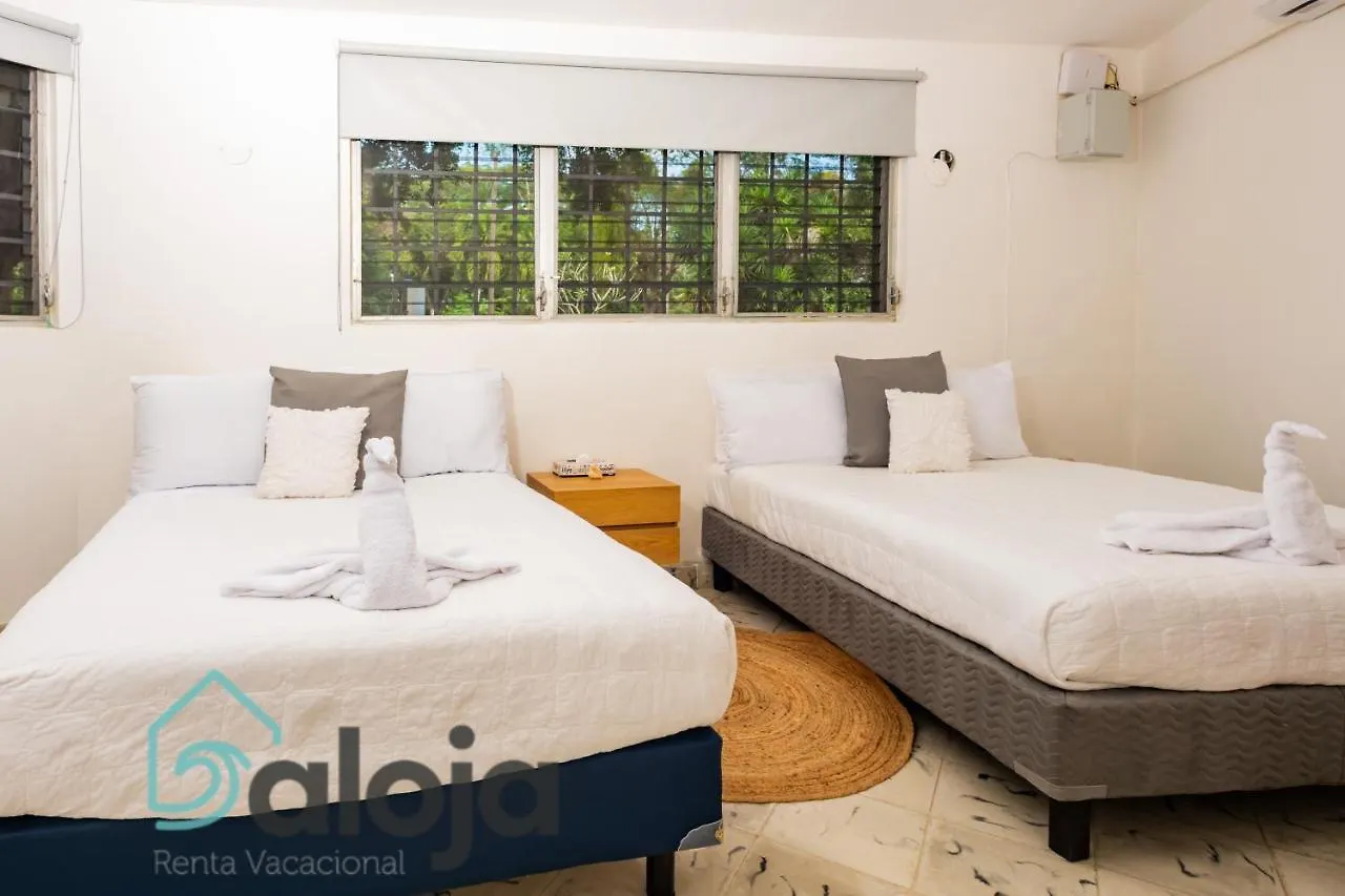Villa Xtohil With Private Access To The Magic 7 Colors Lagoon 바칼라르