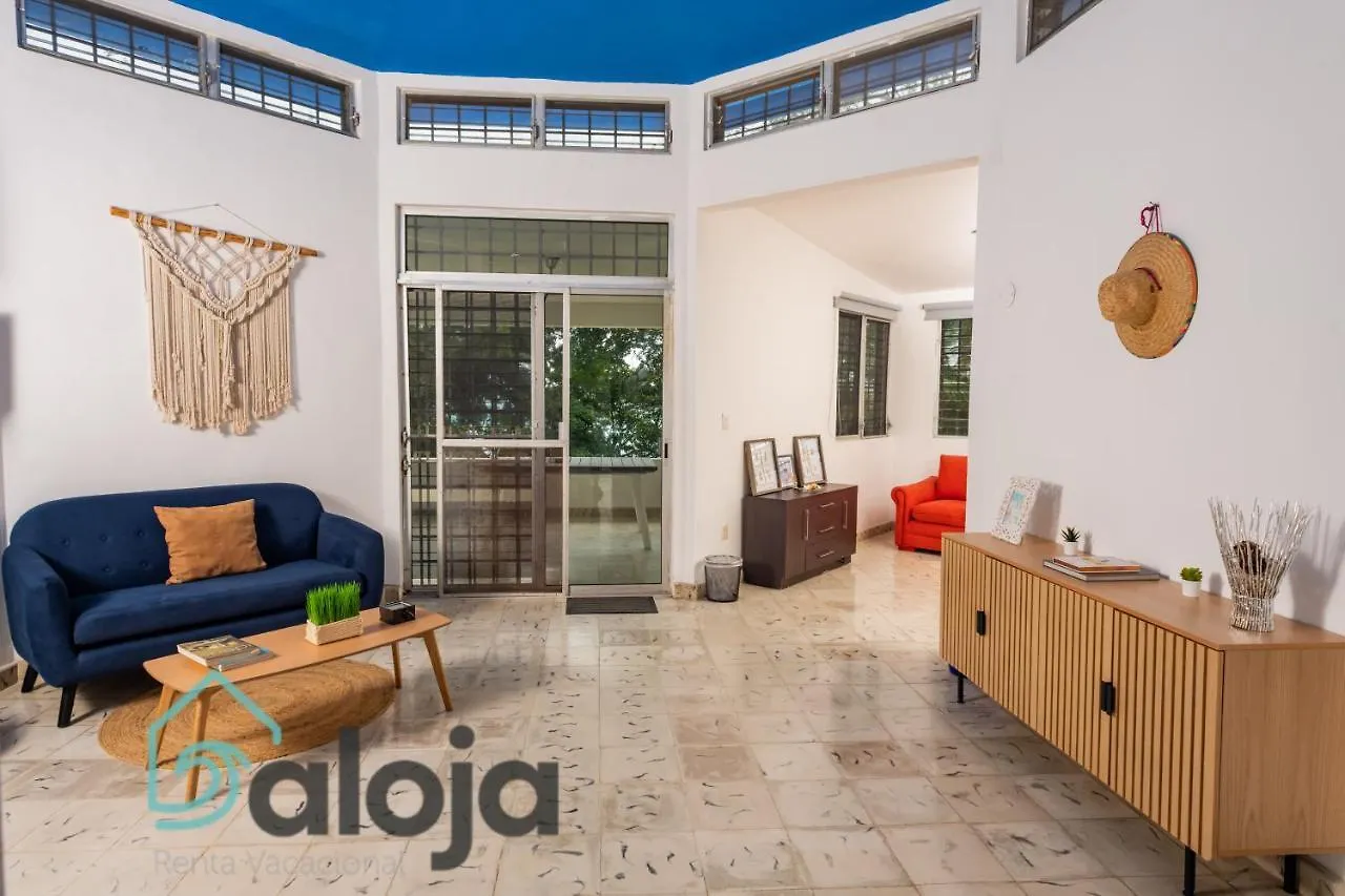 Villa Xtohil With Private Access To The Magic 7 Colors Lagoon 바칼라르
