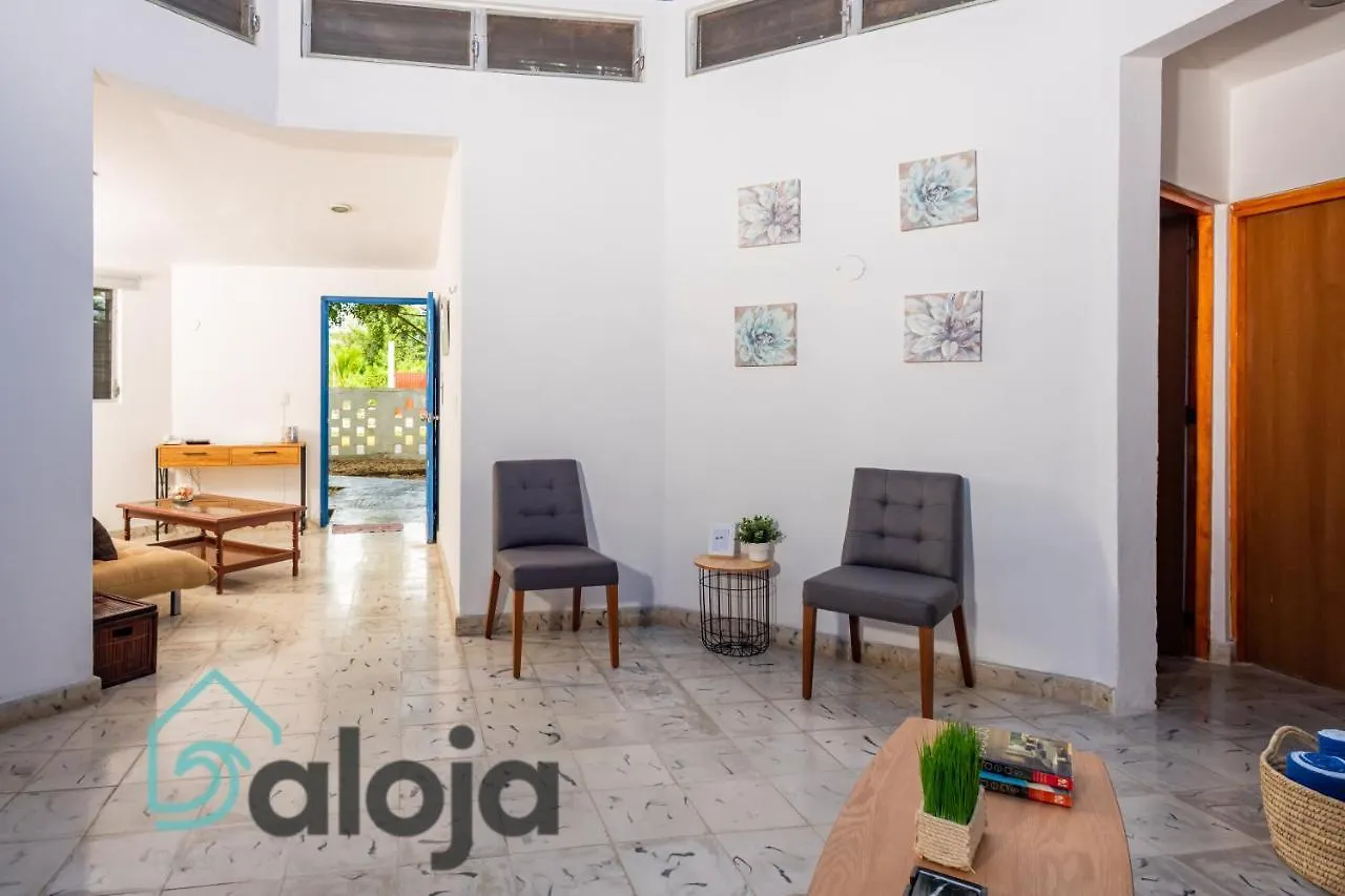 Villa Xtohil With Private Access To The Magic 7 Colors Lagoon 바칼라르